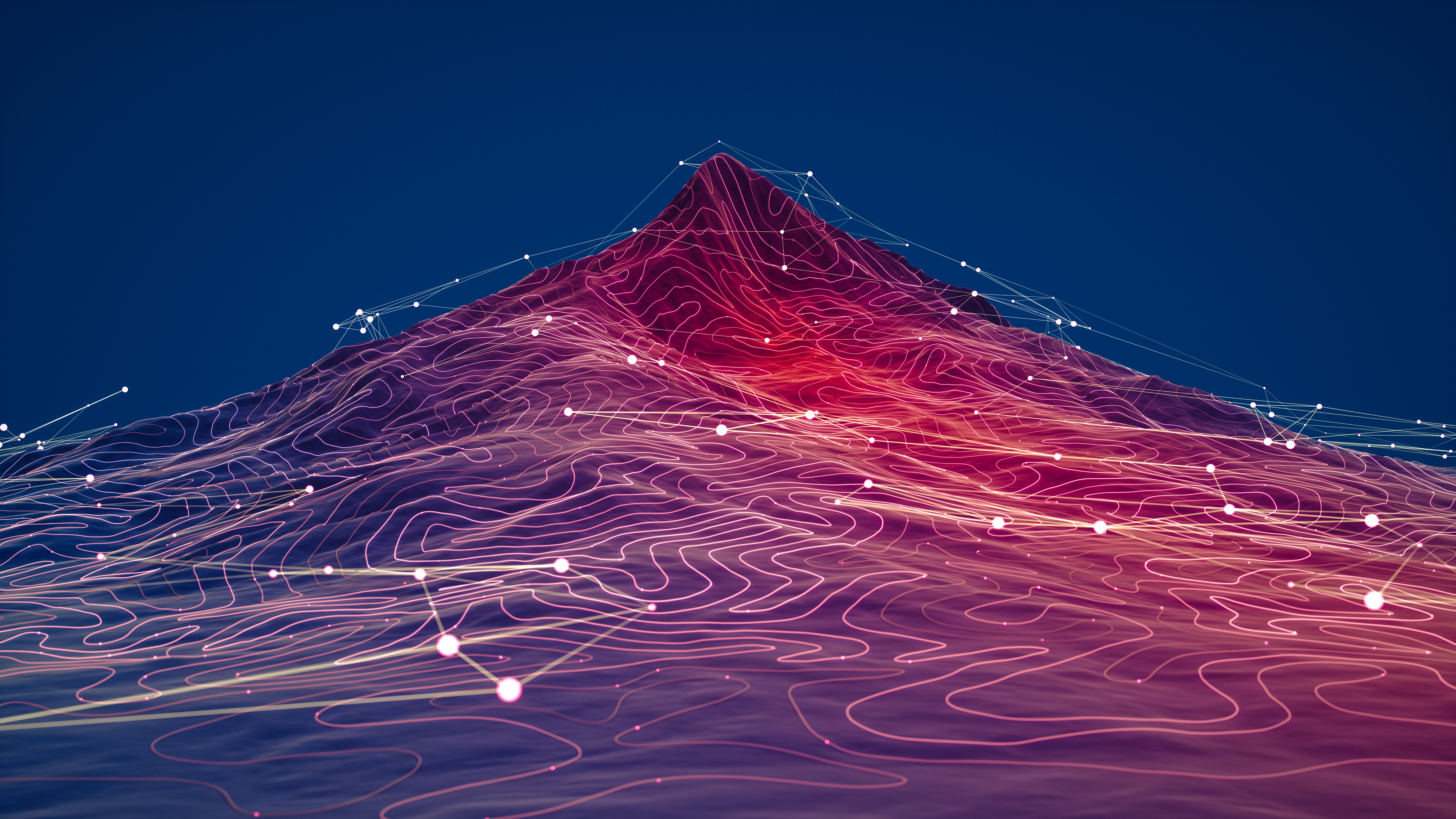 Berglandschaft – Symbol für Aufstieg und Vision