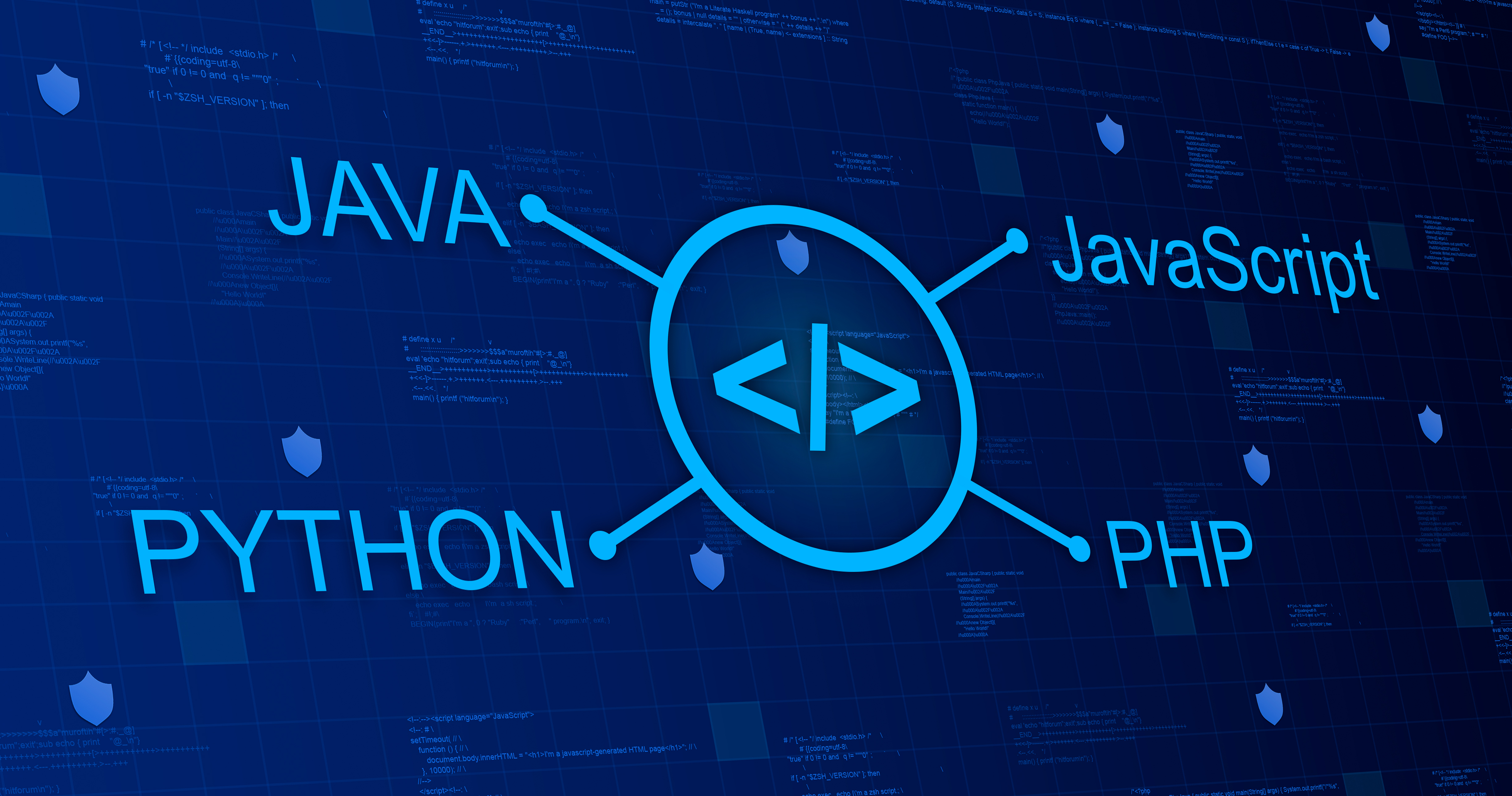 Tech-Stack mit Java, JavaScript und PHP