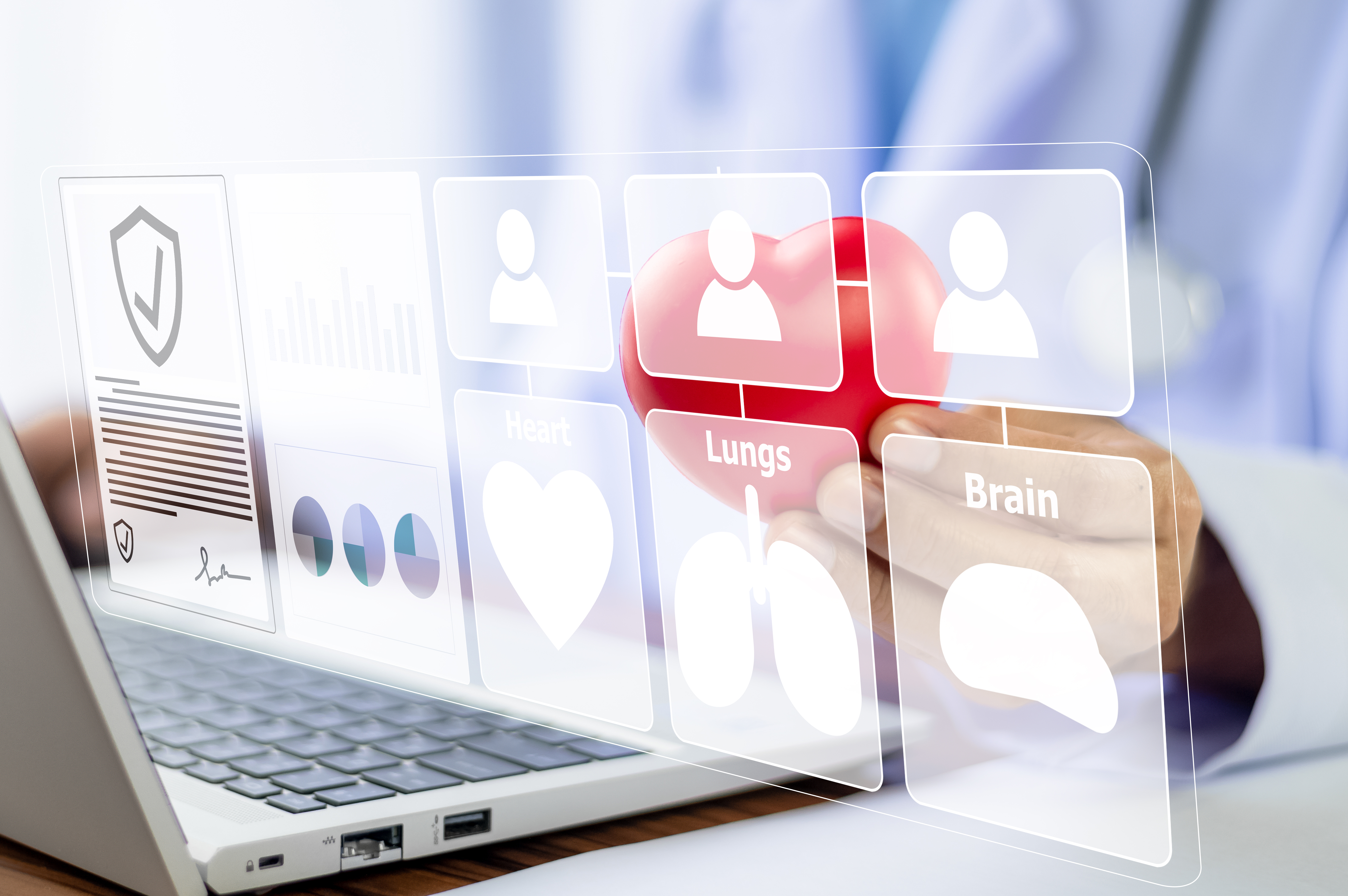 Medical team in collaborative case review